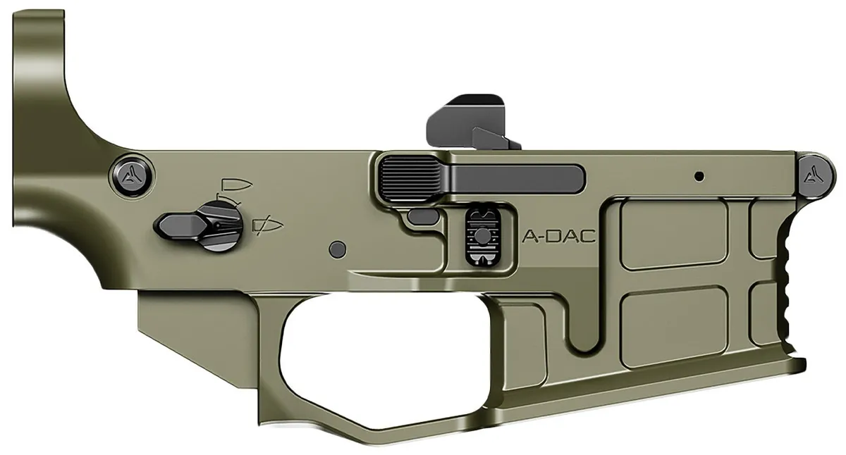 Radian Weapons A-DAC 15 Lower OD Green 5.56 / .300 AAC Blackout - Lower Receiver for AR-15 - view 1