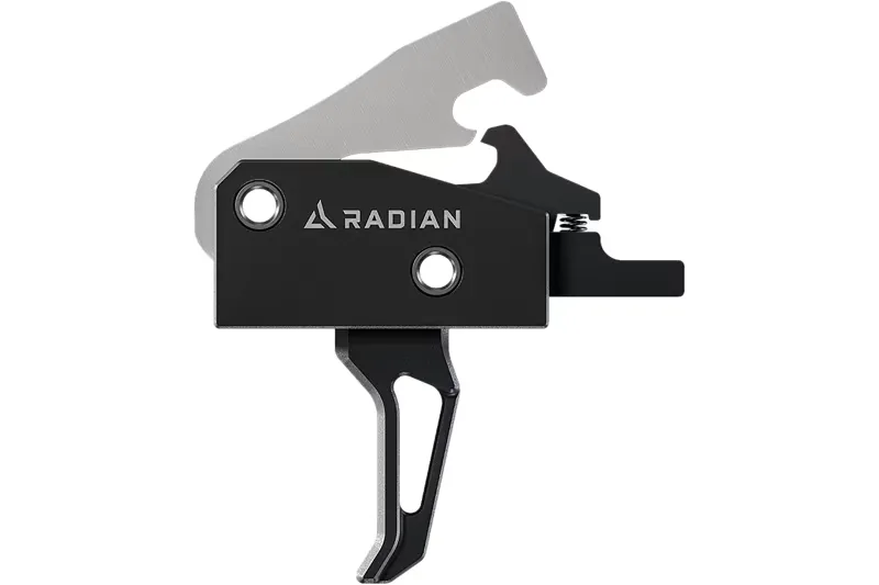 Radian Weapons ACC001 Vertex Flat Bow Single-Stage, Flat Face, 3.50-4 lbs, Black, Fits AR-Platform - Trigger for AR-15, vista 2