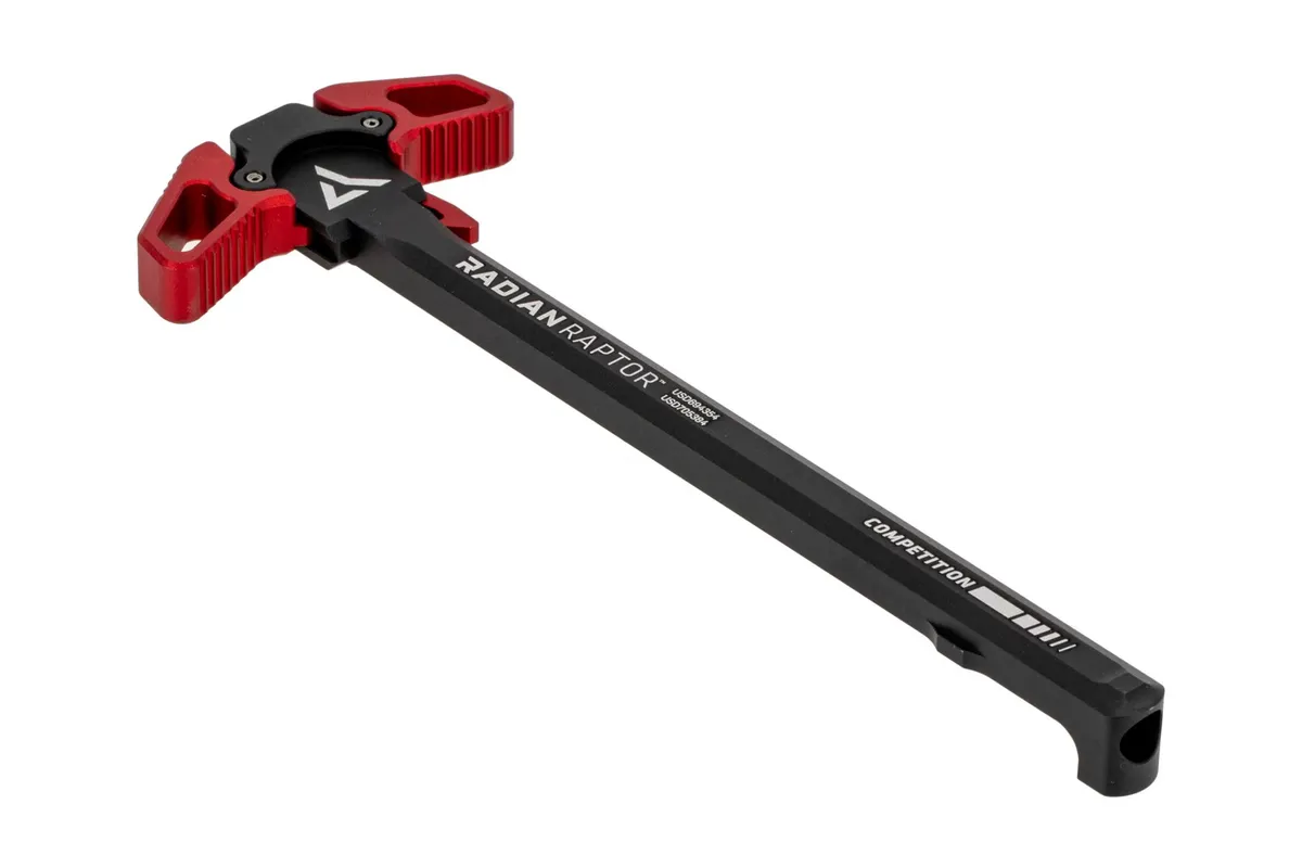 Radian Weapons Ar-15 Raptor Ambidextrous Charging Handle Red Anodized - Charging Handle for AR-15 - view 1