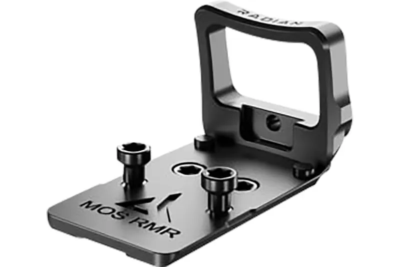 Radian Weapons Guardian, Trijicon RMR Optic Guard Mount, fits MOS Glock, Anodized Finish, Black - Optic Mount - view 2