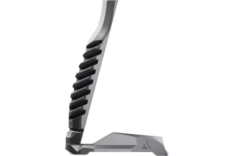 Radian Weapons R0878 Backstrap Gray Aluminum - Charging Handle for AR-15 - view 1