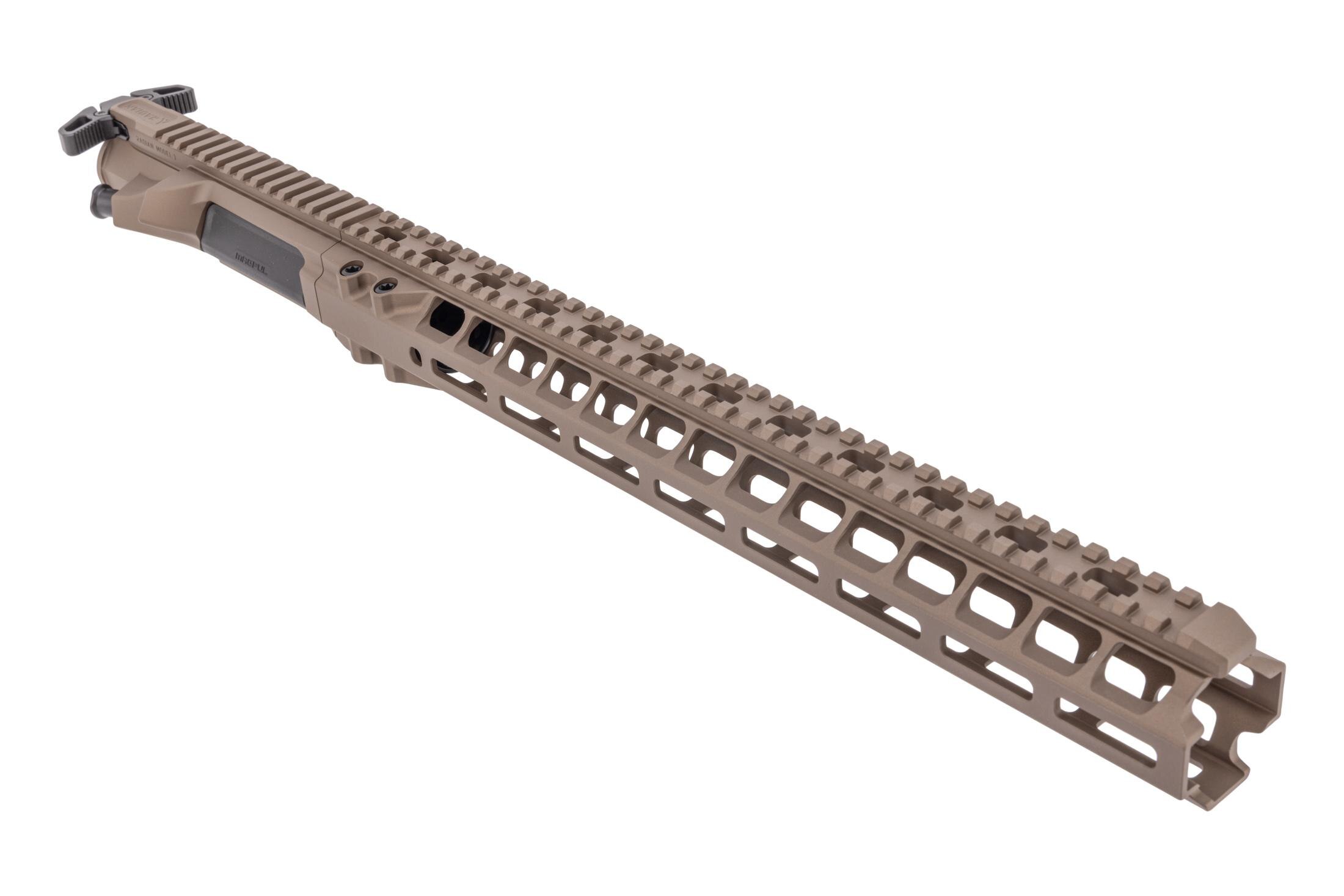Radian Weapons Model 1 Upper Receiver and Hand Guard Set 15.5 in M-LOK Radian Brown - Upper Receiver for AR-15 - view 1