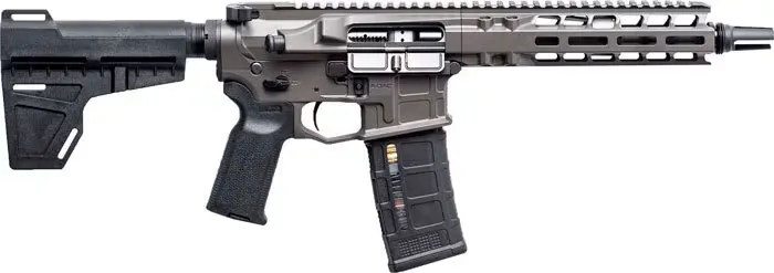 Radian Weapons R0034 Pistol MDL 1 .223 Wylde 10.5" 30rd Brace M-LOK Grey - Complete Rifle - view 1