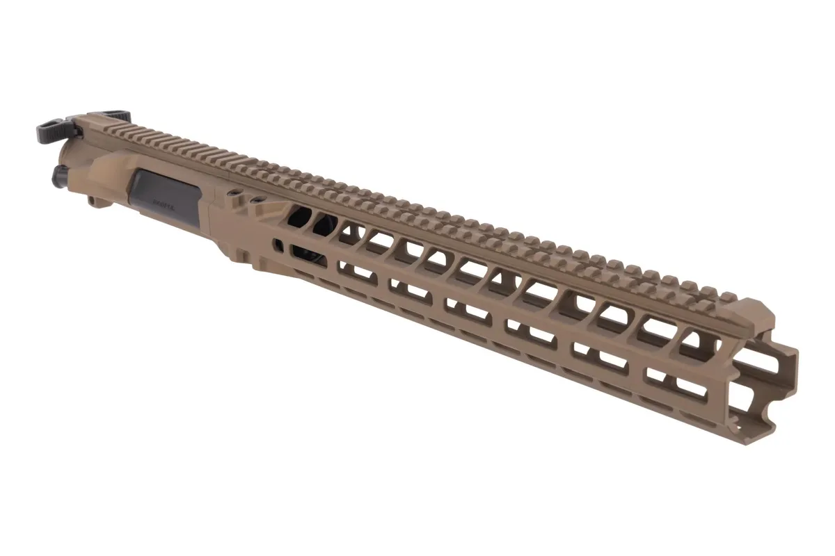 Radian Weapons Upper Receiver and Hand Guard AR-15 Builder Set - 14" - Radian Brown - Upper Receiver for AR-15, vista 1