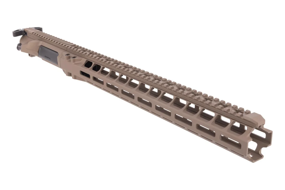 Radian Weapons Upper Receiver and Hand Guard AR-15 Builder Set - 17" - Radian Brown - Upper Receiver for AR-15 - view 1