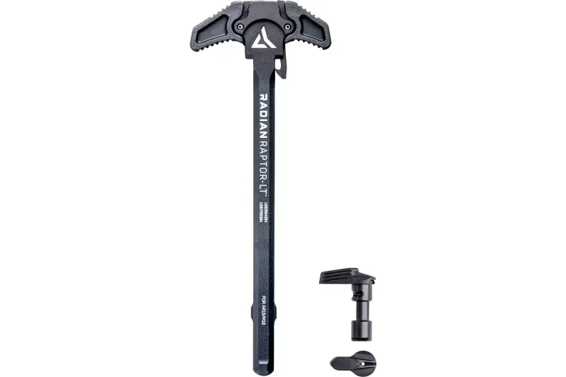 Radian Weapons Raptor-LT/Talon, Charging Handle/Safety Combo, Black Finish R0290 - Charging Handle for AR-15, vista 1