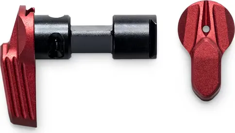 Radian Weapons Talon Ambidextrous Safety Selector 2-Lever Kit - Red - Safety for AR-15 - view 2