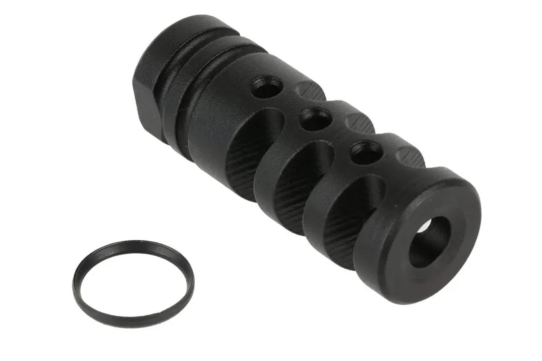 Radical Firearms Nada Zero Impulse Muzzle Brake - 5/8x24 - Muzzle Device for AR-15, vista 1
