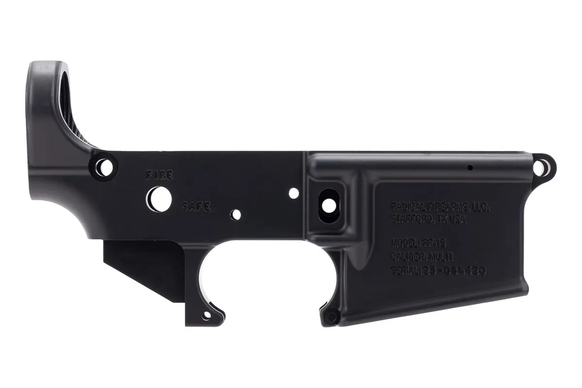 Radical Firearms Forged Stripped AR-15 Lower Receiver - Lower Receiver for AR-15 - view 1