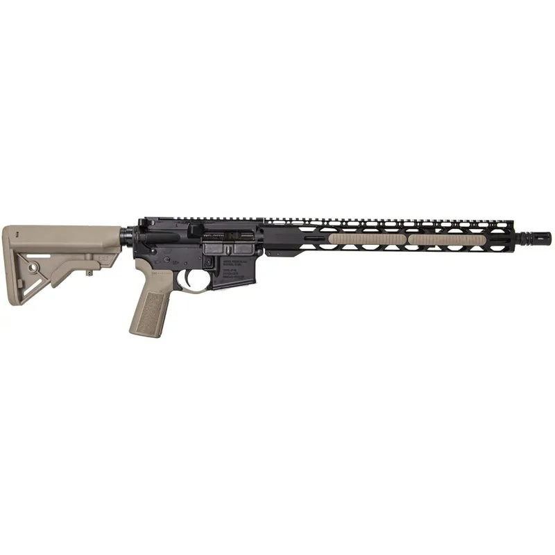 RADICAL FIREARMS RF-15 Socom 5.56 NATO 16in 30rd Flat Dark Earth Rifle (FR16-5.56SOC-15RPR-FDE) - Complete Rifle, vista 1