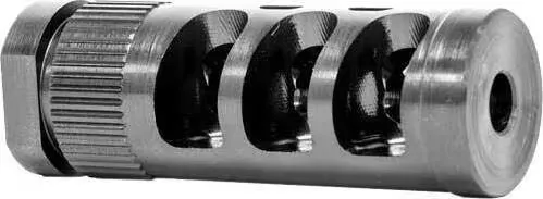 GrovTec Reduce Muzzle Rise with the GrovTec G-Comp Muzzle Compensator 1/2"-28 tpi in Black Nitride - GTHM315 - Muzzle Device for AR-15 - view 2