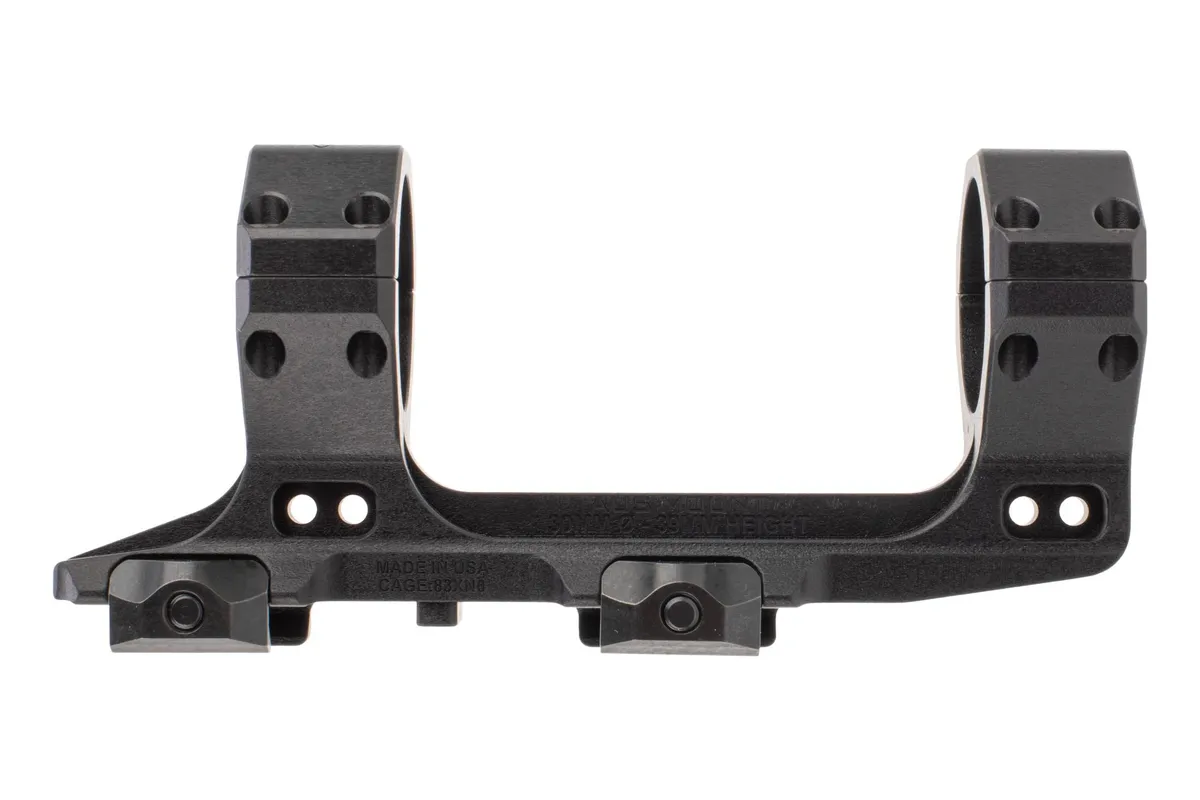 Reptilia AUS Mount, 30mm, Black Anodized Finish, 1.54" Bore Height - Optic Mount - view 2