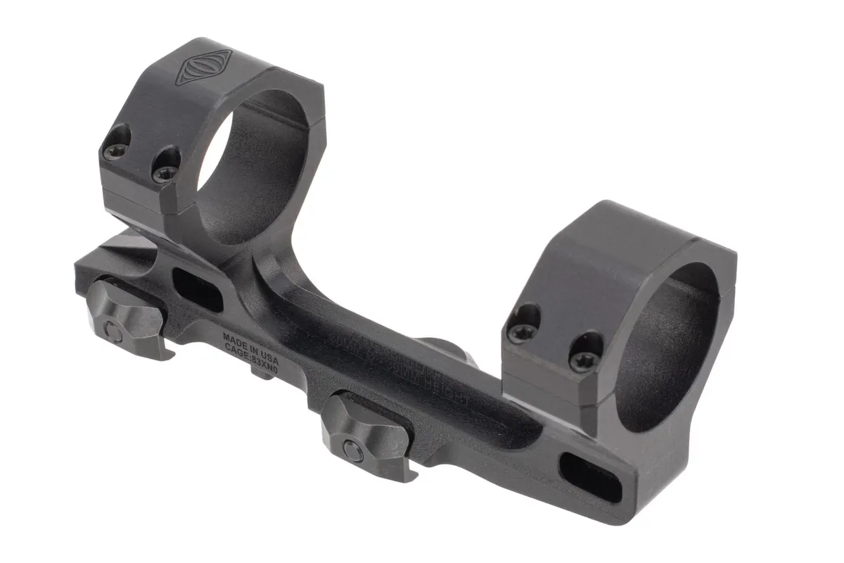 Reptilia AUS Mount, 30mm, Black Anodized Finish, 1.54" Bore Height - Optic Mount - view 1