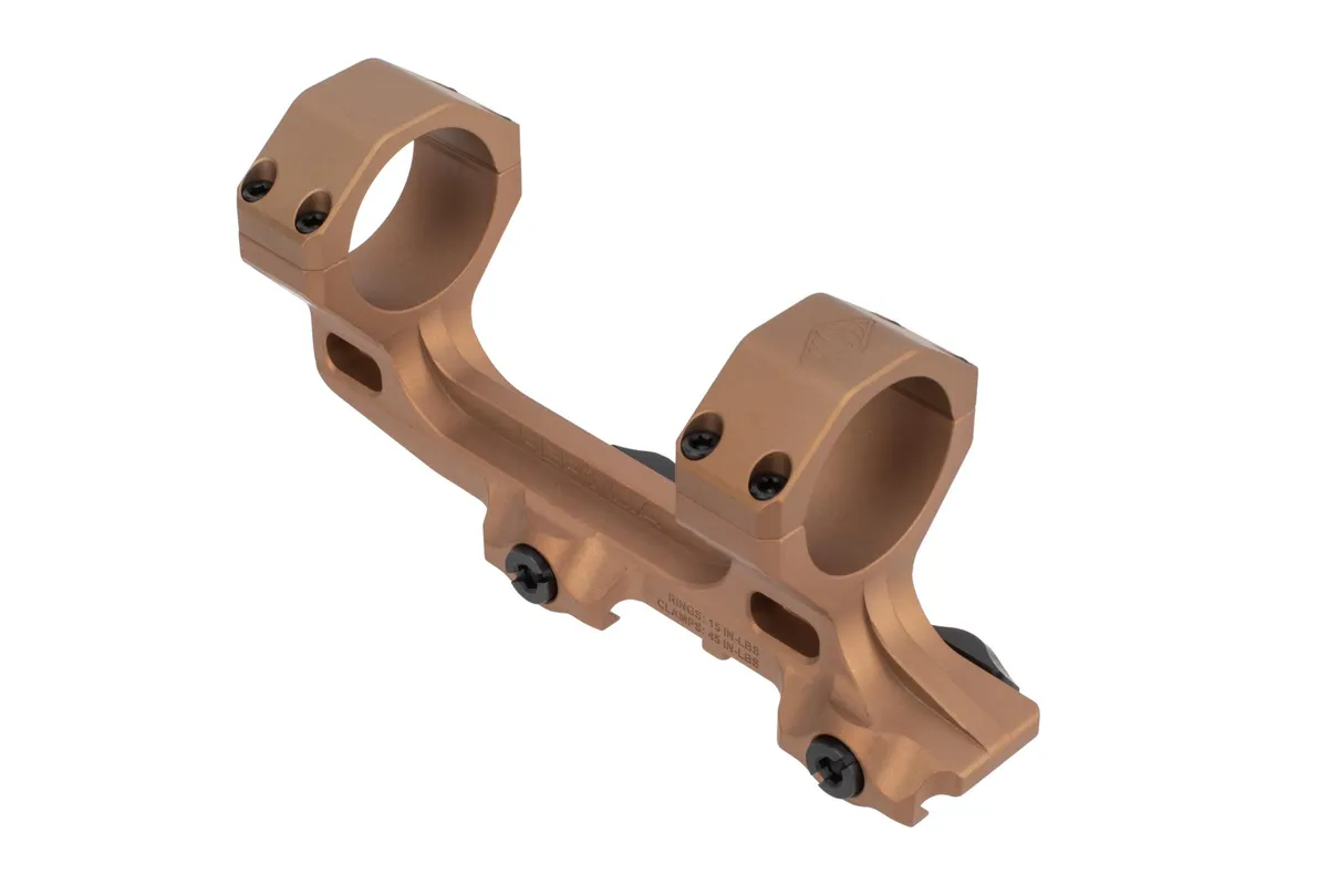 Reptilia AUS Mount, 30mm, Flat Dark Earth Anodized Finish, 1.54" Bore Height - Optic Mount - view 3