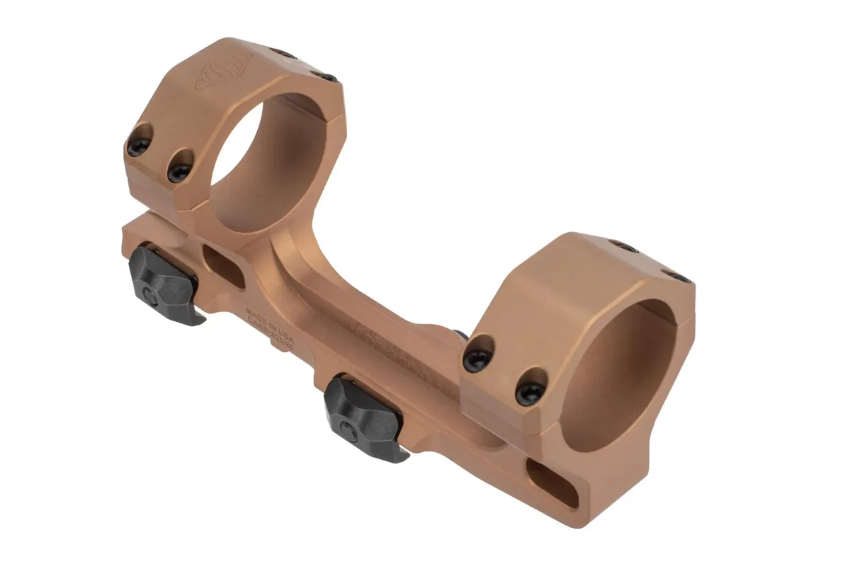 Reptilia AUS Mount, 30mm, Flat Dark Earth Anodized Finish, 1.54" Bore Height - Optic Mount - view 1