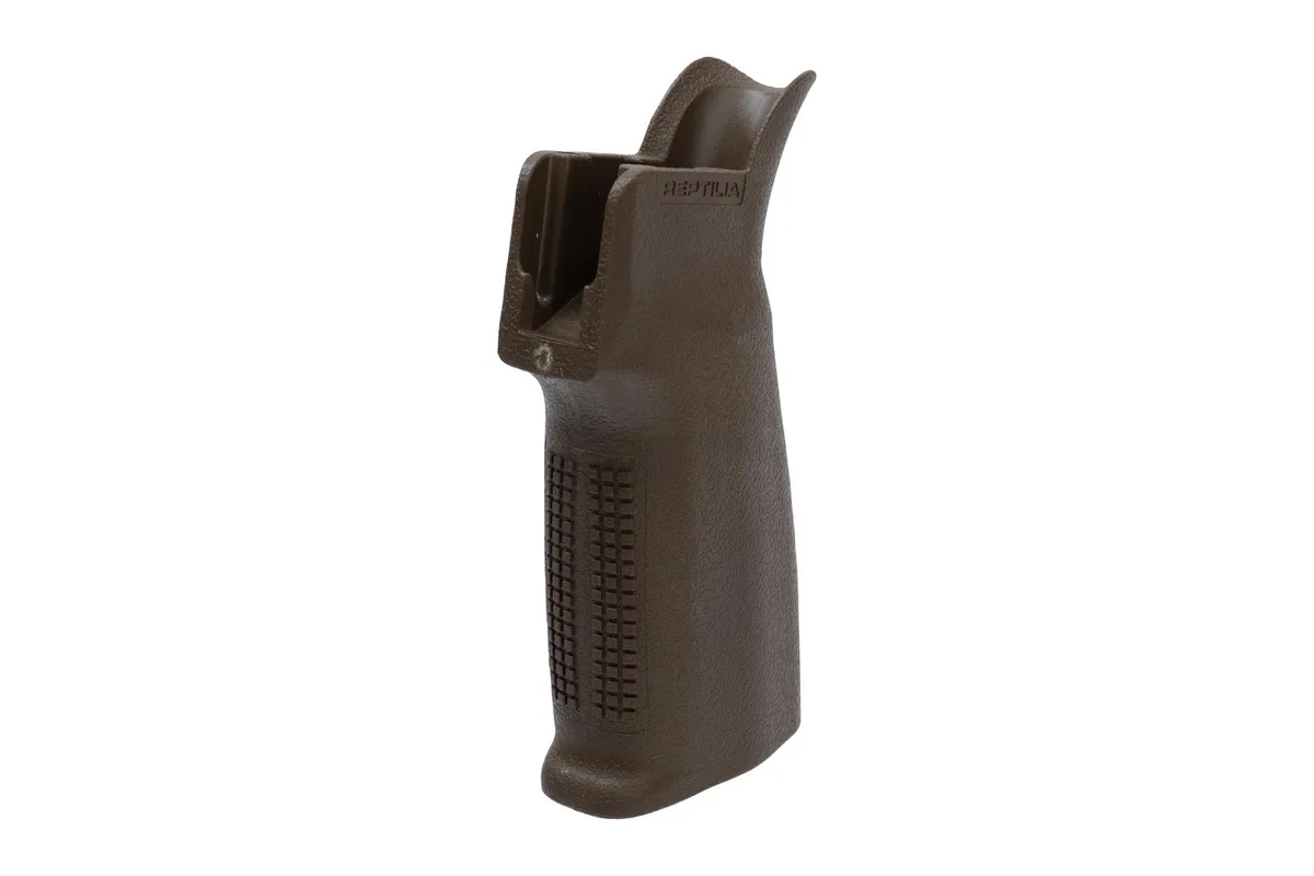 Reptilia Corp CQG Grip Long - Field Drab - Pistol Grip for AR-15 - view 2