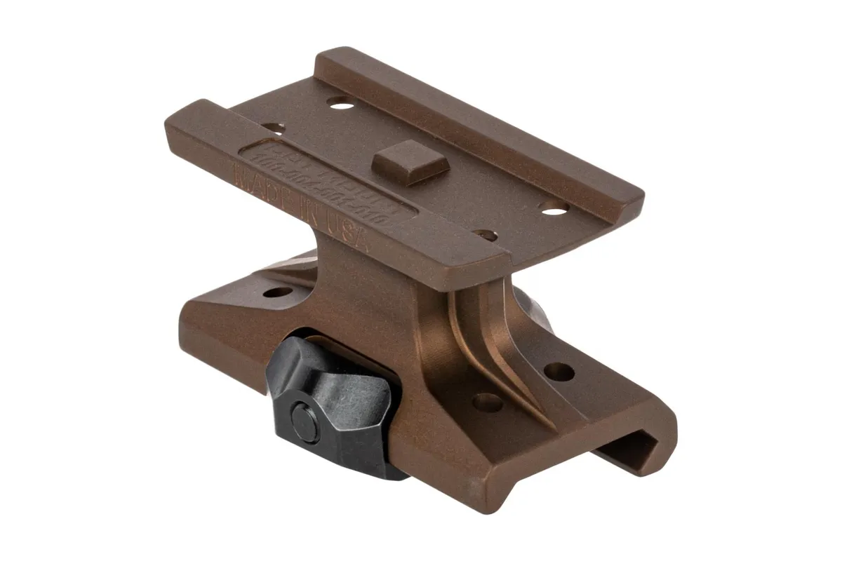Reptilia Corp DOT Mount for Aimpoint Micro - Flat Dark Earth - Lower 1/3rd - Optic Mount, vista 1