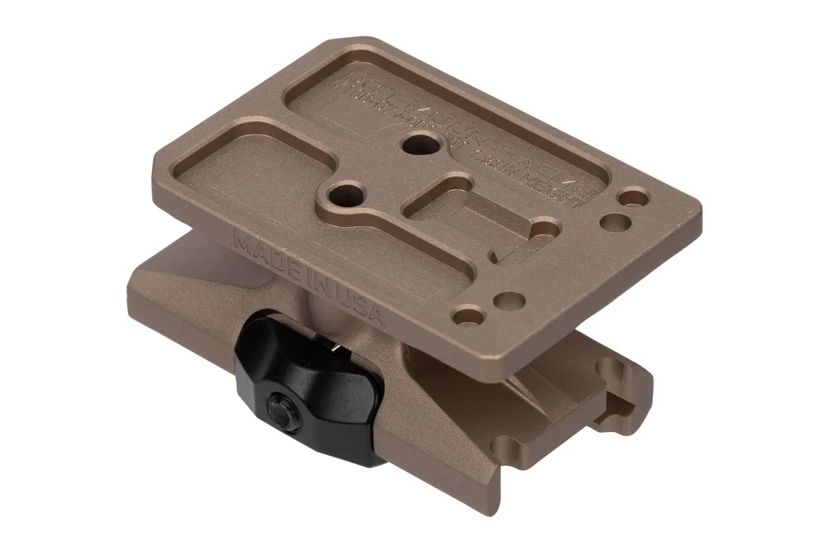 Reptilia Corp DOT Mount for Holosun AEMS 1.93"- FDE - Optic Mount, vista 1