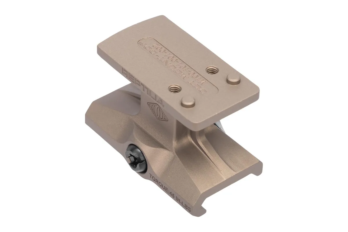 Reptilia Corp DOT Mount for Leupold Delta Point Pro - FDE - 1.93” - Optic Mount - view 3