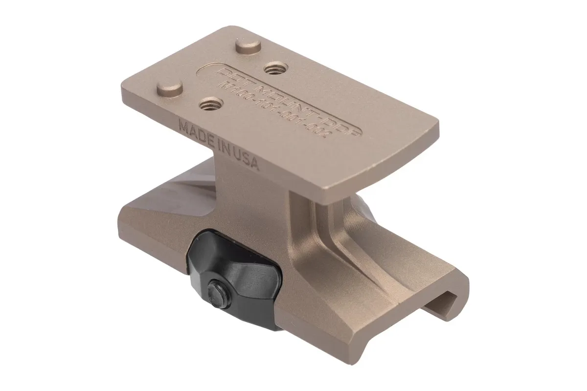 Reptilia Corp DOT Mount for Leupold Delta Point Pro - FDE - 1.93” - Optic Mount - view 1
