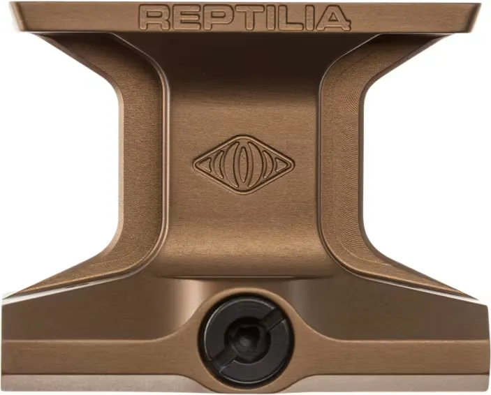 Reptilia DOT Mount, 1.93" Optical Axis Height, Fits Aimpoint Micro, Anodized Flat Dark Earth - Optic Mount - view 2