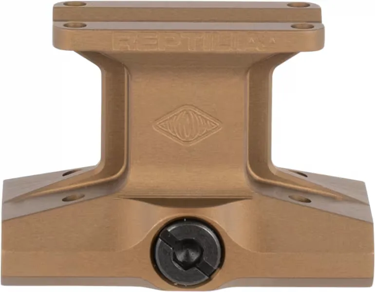 Reptilia DOT Mount, 1.93" Optical Axis Height, Fits Trijicon MRO, Anodized Flat Dark Earth - Optic Mount - view 2