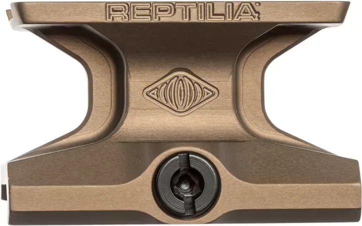 Reptilia DOT Mount, Lower 1/3 Co-Witness, Fits Aimpoint Micro, Anodized Flat Dark Earth - Optic Mount - view 2