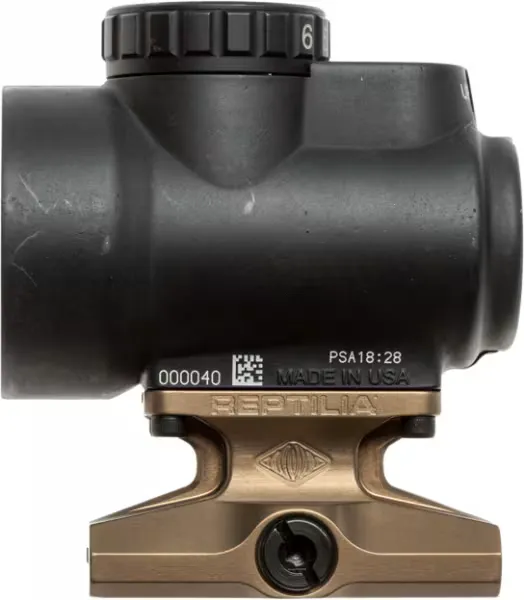Reptilia DOT Mount, Lower 1/3 Co-Witness, Fits Trijicon MRO, Anodized Flat Dark Earth - Optic Mount, vista 2