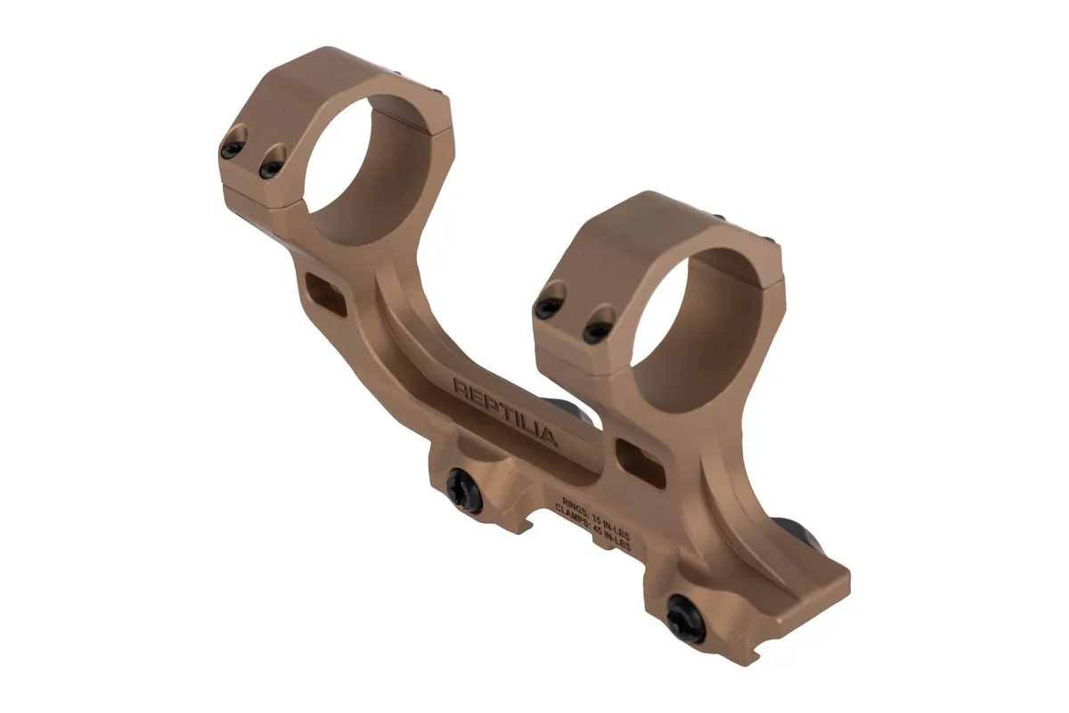 Reptilia LLC AUS 1-Piece Scope Mount 30mm Tube 1.93" - Precision Mil-Std 1913 Picatinny Rail Mount - 100-104 - Optic Mount - view 3