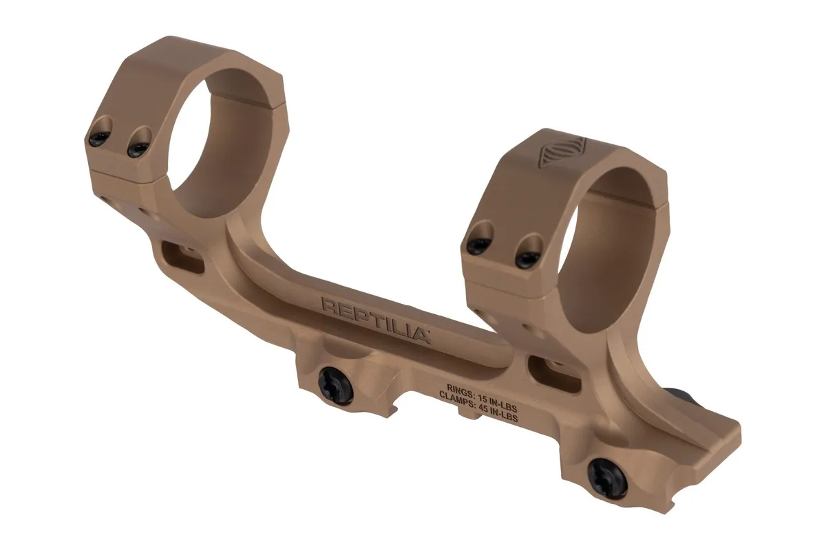 Reptilia LLC AUS 1-Piece Scope Mount 34mm Tube 1.70" - Reliable Mil-Std 1913 Picatinny Rail Scope Mount - 100-241 - Optic Mount - view 3