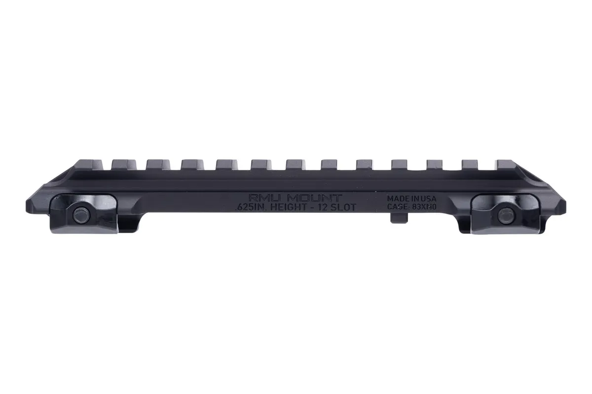 Reptilia LLC RMU 12-Slot Riser Mount 0.63" Mil-Std 1913 Picatinny Rail - Versatile Riser Solution - 100-269 - Optic Mount - view 2