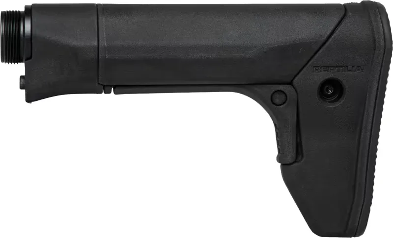 Reptilia RECC-E, Rifle Stock, Fits AR Buffer Tube, Black, Includes Receiver Extension - Stock & Brace for AR-15, vista 1