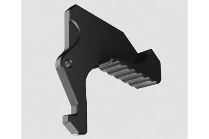 Rise Armament AR-15, AR-10, AR-9 Extended Latch, Black - RA212GIBLK - Charging Handle for AR-15 - view 2