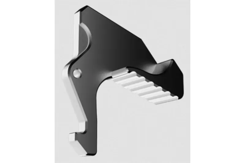 Rise Armament AR-15, AR-10, AR-9 Extended Latch, Graphite - RA212GIGPHT - Charging Handle for AR-15 - view 2