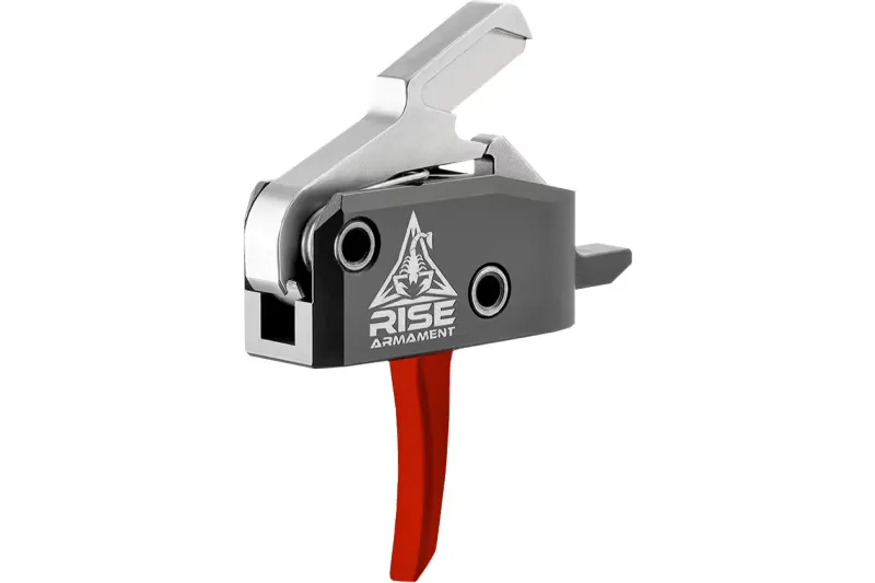 Rise Armament High Performance Trigger, Red - RA-434-RED-AWP - Trigger for AR-15 - view 1