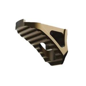 Rise Armament Micro Hand Stop, Spartan Bronze - Durable and Aesthetic Weapon Enhancement - RA030SB - Foregrip for AR-15 - view 1