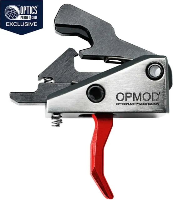 Rise Armament OPMOD Hex-C RA-240 AR15/AR10 Enhanced Rifle Trigger Red - Trigger for AR-15, vista 1
