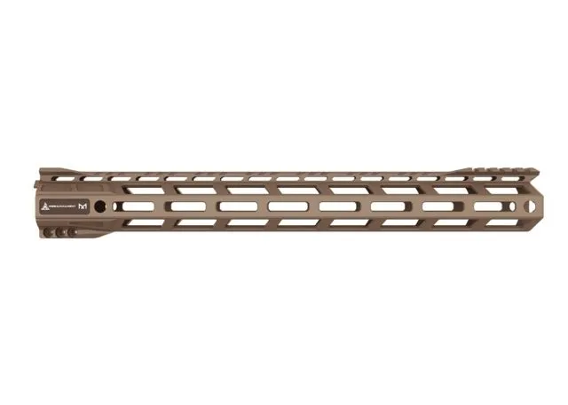 RISE Armament RA-905 Handguard M-LOK AR-15 15in 6061-T6 Billet Aluminum Cerakote FDE - Handguard for AR-15 - view 1