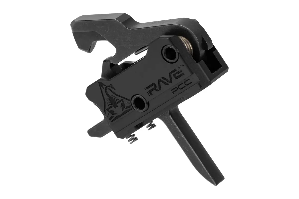 Rise Armament RAVE-PCC Trigger Black - T017F-PCC-BLK - Trigger for AR-15 - view 1