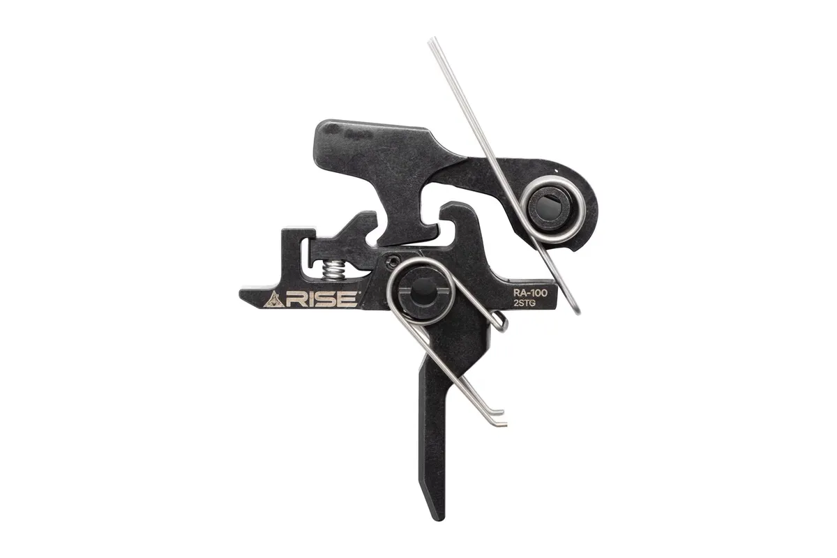 Rise Armament RA-100F AR Trigger Two-Stage Flat S7 Tool Steel 4.5-lb Pull Fits AR-10/AR-15. - Trigger for AR-15 - view 2