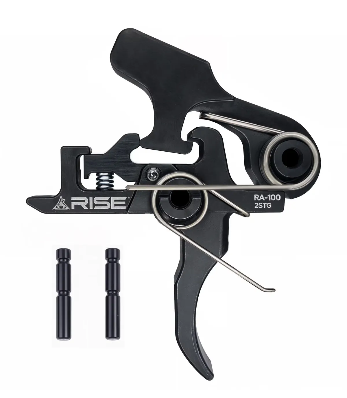 Rise Armament RA-100F AR Trigger Two-Stage Flat S7 Tool Steel 4.5-lb Pull Fits AR-10/AR-15. - Trigger for AR-15 - view 1