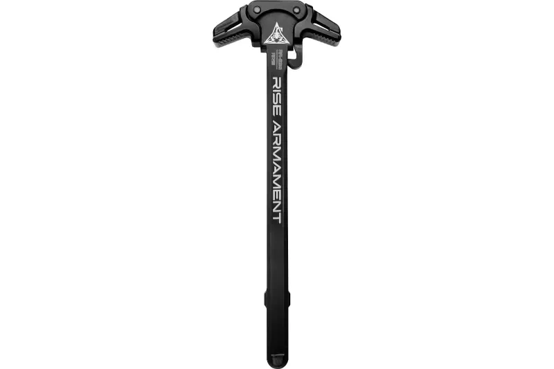 Rise Armament RA230BLK RA-230 Charging Handle AR-10 Black Anodized Aluminum Ambidextrous Hand - Charging Handle for AR-15 - view 2