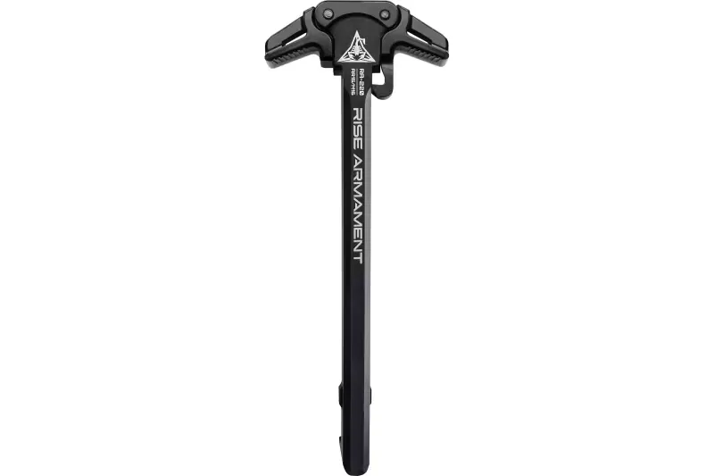 Rise ArmamentRA-220-BLK Ambi AR15 Charging Handle - Charging Handle for AR-15, vista 2