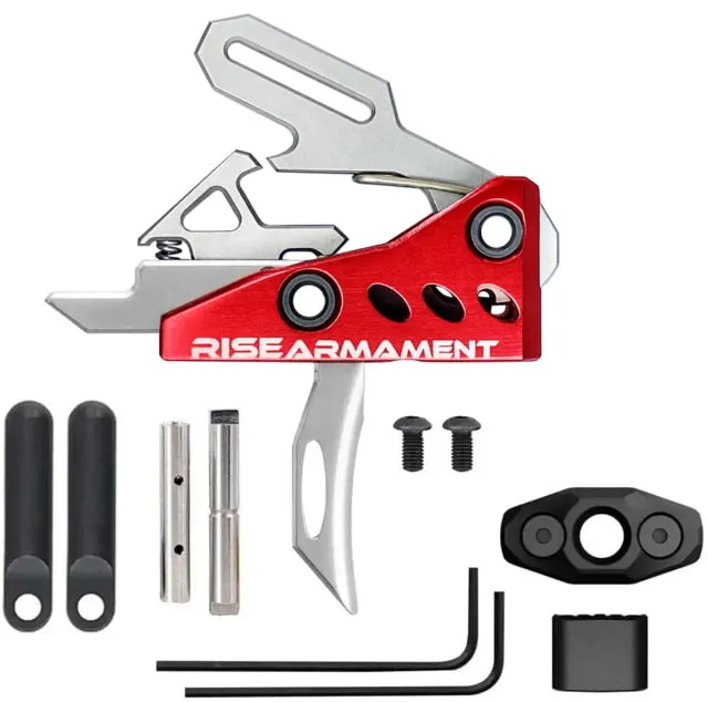 Rise Armament RISE RA-535 ADV PERFORM TRIGGER W/BLK QD SLING - Trigger for AR-15, vista 1