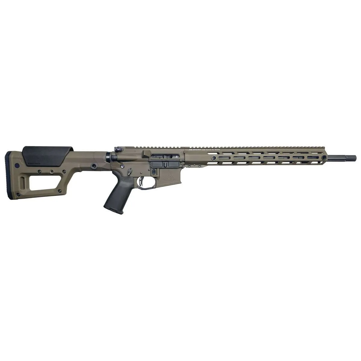 Rise Armament Watchman XR 6mm ARC 18" AR Rifle, Patriot Brown - WM6ARC-BRN-18 - Complete Rifle - view 1