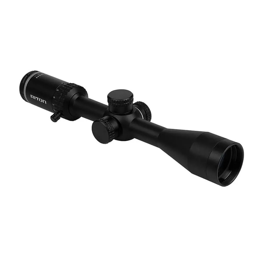 Riton 1 Primal Rifle Scope 4-16x44mm - Versatile Scope for Tactical and Long-Distance Shooting - 1P416AS23 - Rifle Scope, vista 1