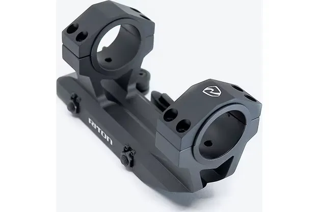 Riton Optics X301QD Precision Scope Mount/Ring Combo Matte Black Quick Detach 30mm Tube Picatinny/Weaver Mount Black Anodized Rifle - Optic Mount - view 1