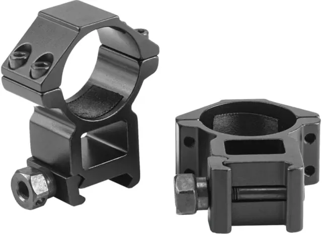 Riton Optics X30H Scope Ring Set Picatinny/Weaver High 30mm Tube Matte Black Aluminum - Optic Mount - view 1