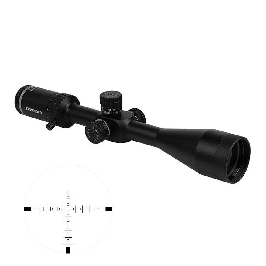 Riton 1 Conquer Rifle Scope 6-24x50mm - Premium Scope for Tactical and Precision Shooting - 1C624AS23 - Rifle Scope - view 1