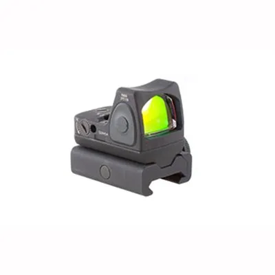 Trijicon Rmr Type 2 Rm06 3.25 Moa Adjustable Led Reflex Sight With Rm34w - Rmr Type 2 3.25 Moa Red Dot Led Sight W/Rm34w Weaver Mount - Optic, vista 1